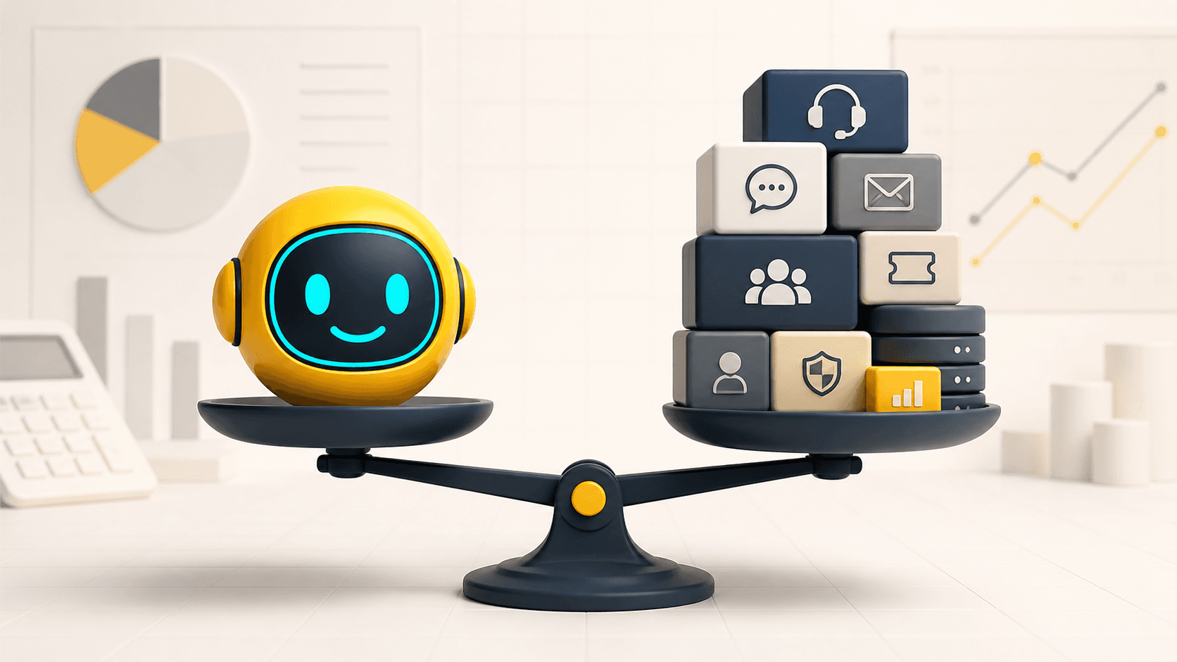 Cover illustration for “$25 AI agent vs $200 help desk: the honest comparison”